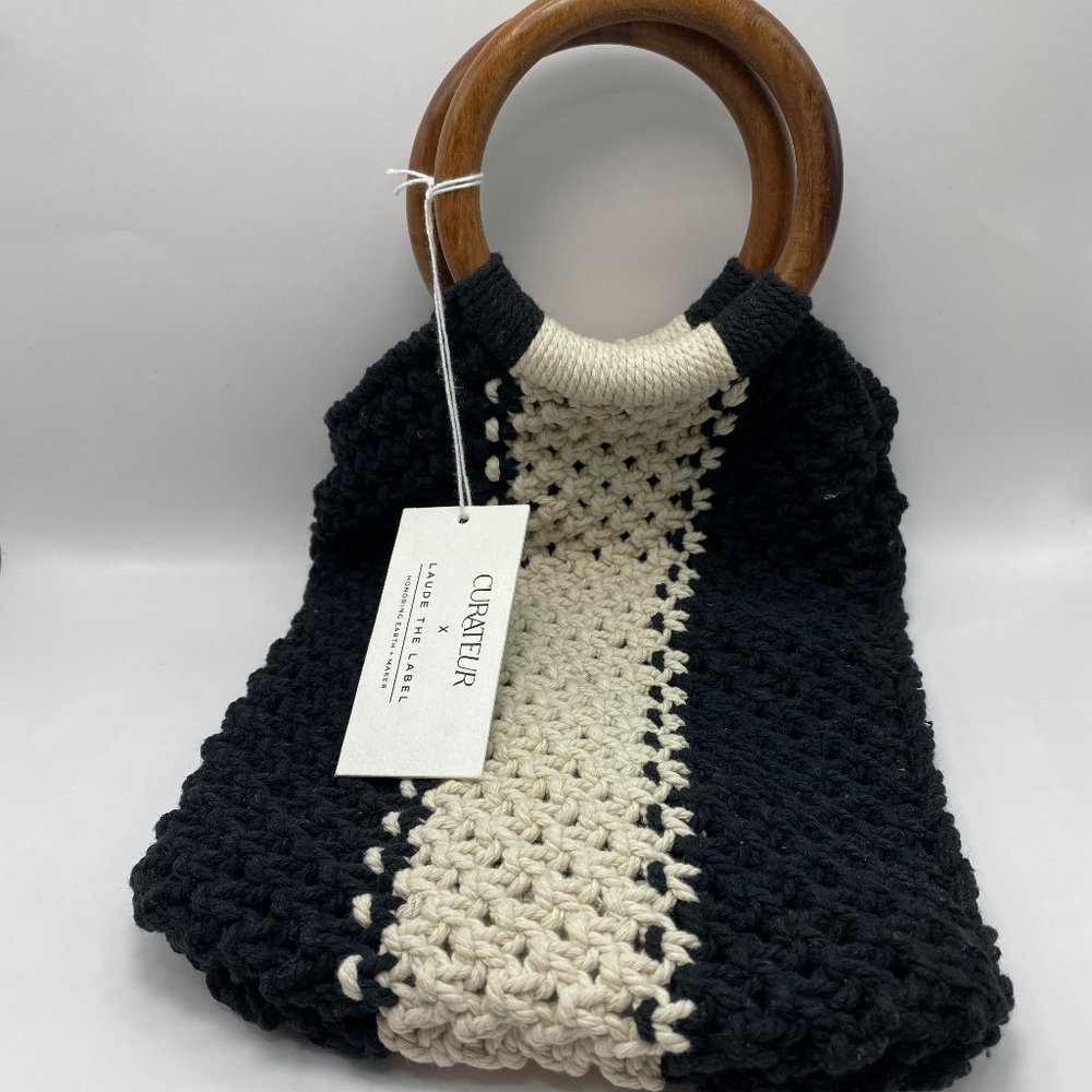 NWT Curateur x Laude the Label Crochet Purse - Picture 3 of 8